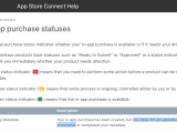 Ios In App Purchases Stuck In Missing Metadata State Stack Overflow