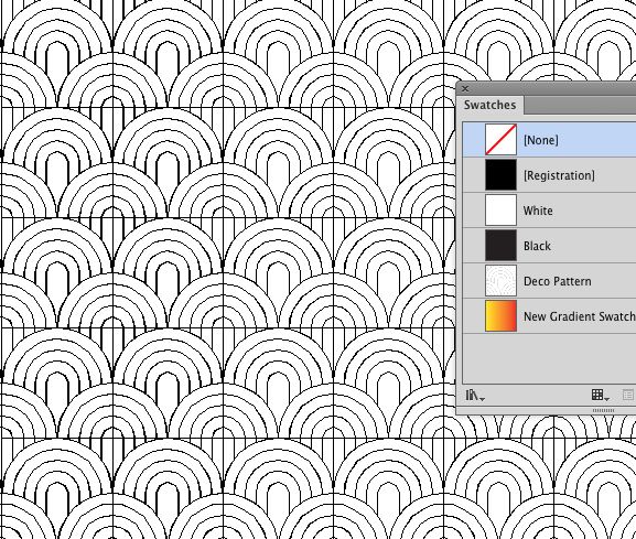 Adobe Illustrator Making Many Objects One Gradient Graphic Design - Geometric Art Collection - Desktop Quality