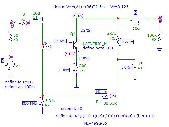 Bjt Common Emitter Amplifier Dc Analysis Electrical Engineering - Best Geometric Wallpapers in High Resolution
