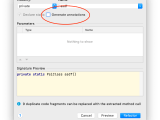 Intellij Refactoring Disable Customize Generating Org Jetbrains
