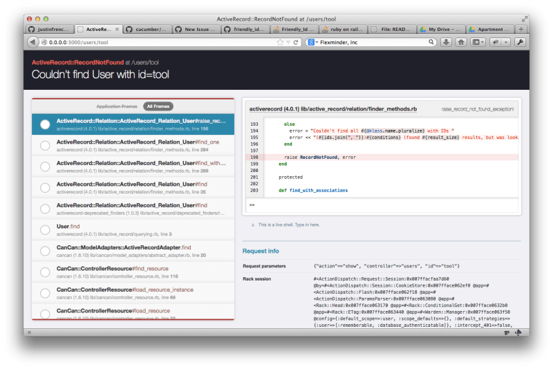 Activerecord Friendly Id Record Not Found Stack Overflow - Geometric Picture Collection - Mobile Quality