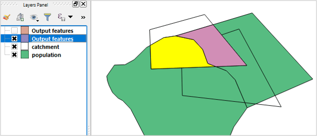 Qgis Clipping Stacked Polygons With Onderlying Polygon Layer - Premium Colorful Art Gallery - Retina