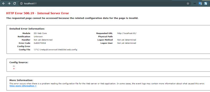 Asp Net Http Error 500 19 Internal Server Error Stack Overflow - Premium Colorful Background Gallery - Mobile