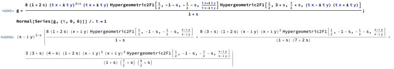 Calculus And Analysis A Hypergeometric Series Function Mathematica Stack Exchange - Ultra HD Light Wallpapers for Desktop