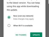 Android New Google Play Store Default Update Popup Stack Overflow