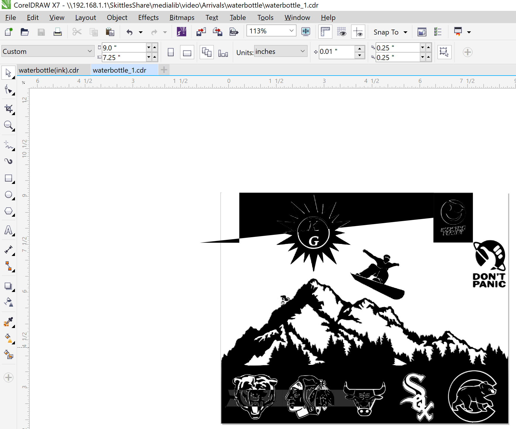 Converted Vector Image Doesnt Show Correctly In Corel Draw Graphic Design Stack Exchange