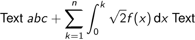 Math Mode Fonts For Mathematics And Text Tex Latex Stack Exchange - Incredible Minimal Background - High Resolution