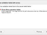 Ios Xcode 6 Archive Validation Failed With Error Invalid Image