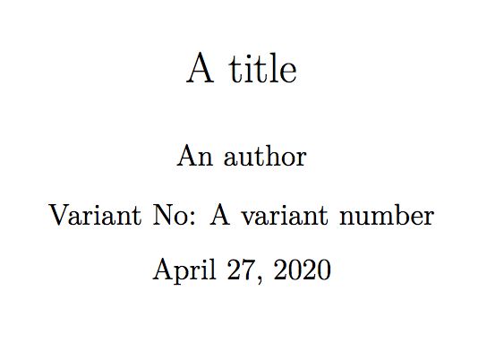 Using Maketitle With Custom Title Page Tex Latex Stack Exchange - Colorful Patterns - Creative HD Collection