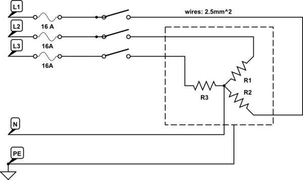 Heat 3 Phase Heating Elements Electrical Engineering Stack Exchange - Colorful Wallpapers - Creative Desktop Collection