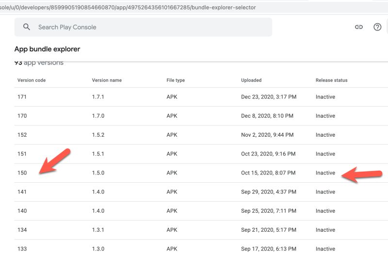Android How To Remove Old Apk From From Play Store Console Stack Overflow - High Resolution Nature Designs for Desktop