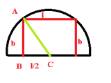 Calculus Maximizing Area Of A Rectangle Inscribed In A Semicircle