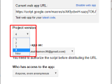 Google Apps Script Won T Update App Stack Overflow