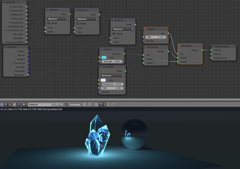 Procedural Crystal Material Blender Tutorial Ryan King Art - Best Nature Images in Mobile