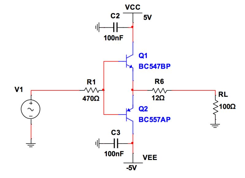 Push Pull Power Amplifier Design Electrical Engineering Stack Exchange - Ultra HD Light Patterns for Desktop