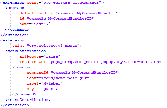 Plugins How To Add A Submenu Entry To Eclipse Package Explorer Context Menu Item Using Org Eclipse Ui Menus Ostack Q A Knowledge Sharing Community