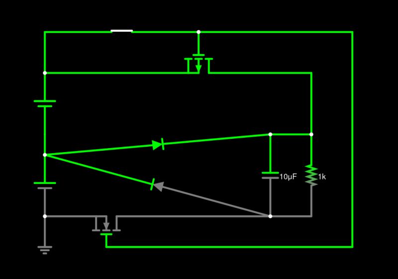 Dc Power Switch Between Two Sources Using Mosfets Electrical - Dark Pattern Collection - 8K Quality