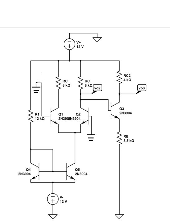 Bjt Multistage Amplifier Voltage Gain Electrical Engineering Stack - Professional Colorful Background - Retina