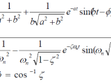 Laplace Transform Table Engineering Decoration Examples