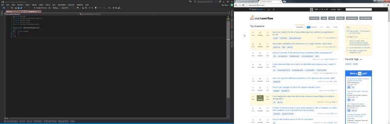 Visual Studio 2013 Update 4 Floating Windows Focus Close All Documents Stack Overflow - Beautiful Gradient Texture - HD