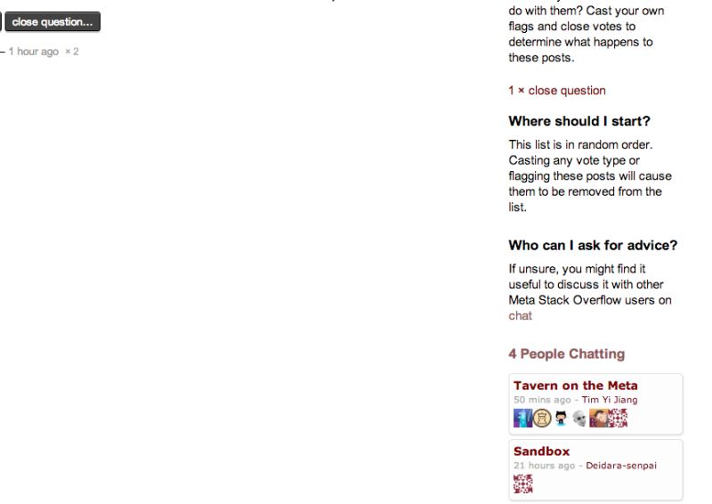 Flag A Question Dialog Bug Meta Stack Exchange - Premium Nature Image Gallery - Ultra HD