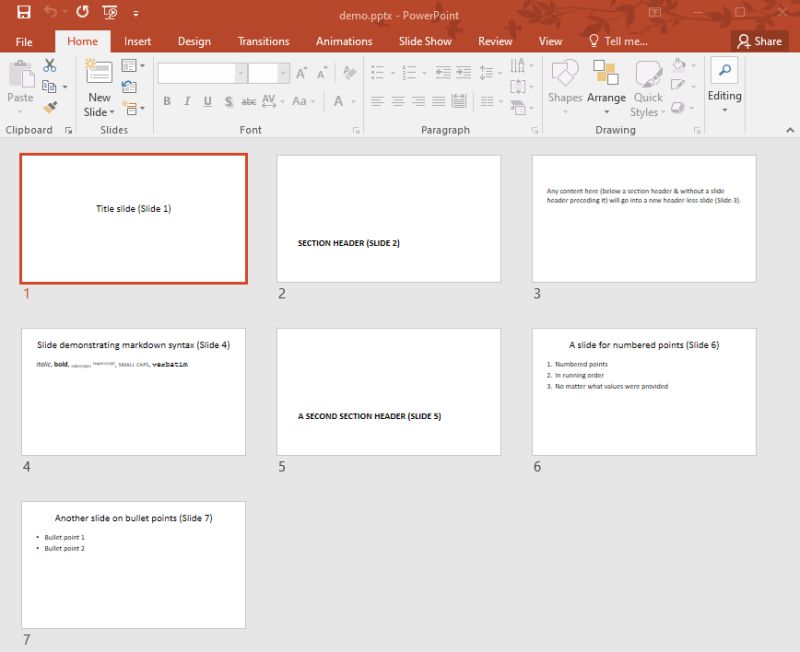 Powerpoint Adding Section Chapter Label To Slide Header Stack Overflow - Best Ocean Wallpapers in Full HD