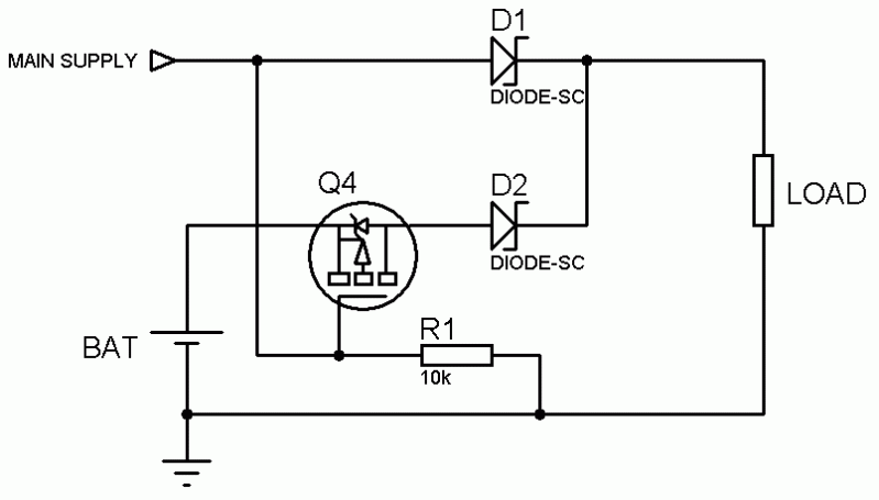 Switch Between Battery And Usb Power Electrical Engineering Stack - Best Vintage Backgrounds in Full HD