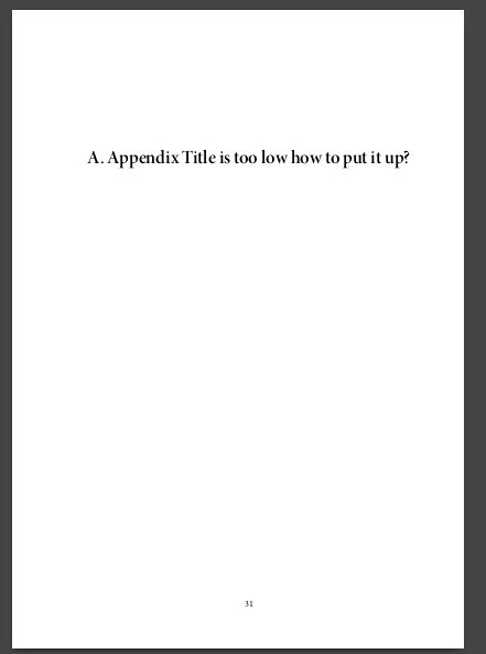 Appendices Appendix Section Title Tex Latex Stack Exchange - Retina Abstract Pictures for Desktop