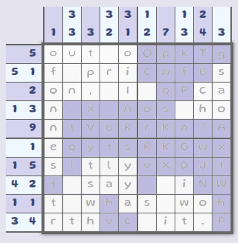 Tricolour Nonogram Puzzling Stack Exchange - Best Geometric Images in High Resolution