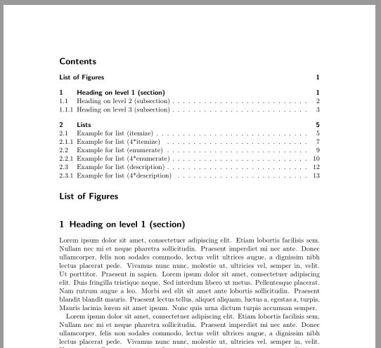 Table Of Contents Custom Toc Number Entering In Koma Script Tex Latex Stack Exchange - Best Light Arts in Mobile