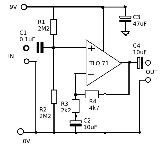 Guitar Preamp Problems Electrical Engineering Stack Exchange - Abstract Illustration Collection - Retina Quality