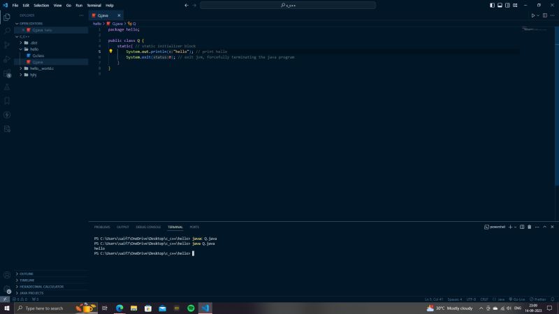 Java S Secrets Printing Hello World Without Using The Main Method - Ultra HD Mountain Image - 8K