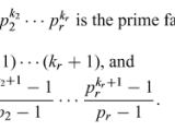 How Do I Proof This In Number Theoretic Function Mathematics Stack