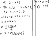 Algebra Precalculus Solving 3x 40 Cdot 2 X 5 Mathematics