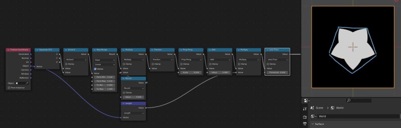 Mathematics How Could I Make A Polygon Generator Using Shader Nodes Blender Stack Exchange - 8K Light Arts for Desktop