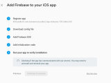 Firebase Flutter Ios App Stuck On Run Your App To Verify Installation