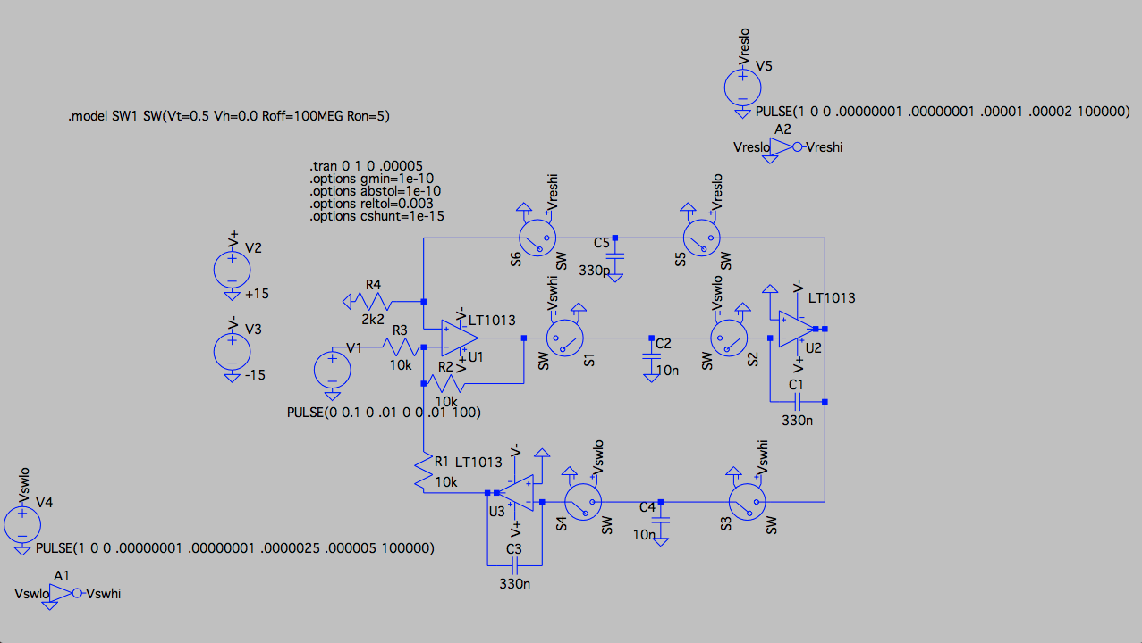 Switched Capacitors Using Mosfets In Filter Design