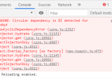 Angular Circular Dependency In Di Detected For Applicationref How To