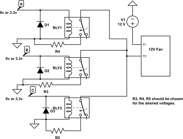 Latching Fan Speed Control Using Relays Electrical Engineering - Light Photos - Modern 4K Collection