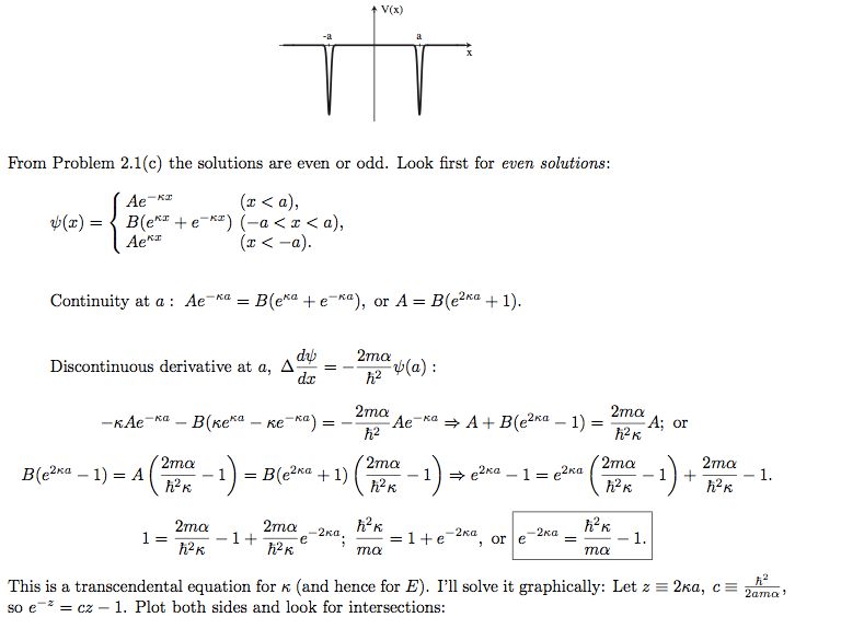 Double Delta Function Potential Well Physics Forums - Desktop Colorful Arts for Desktop