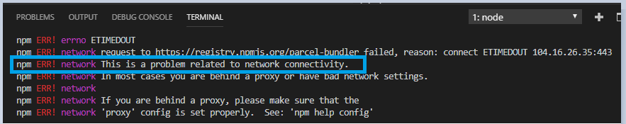 Npm Warn Registry Unexpected Warning For Https Registry Npmjs Org Stack Overflow