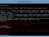 Running Batch File On Command Prompt But Facing Error Stack Overflow