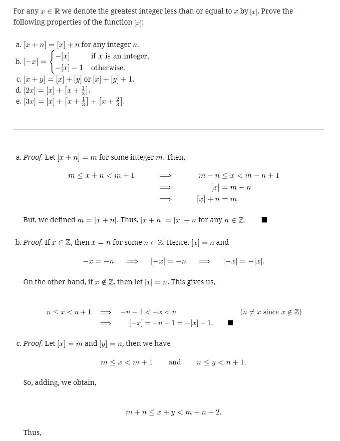 Inequality Of Floor Function Mathematics Stack Exchange - Premium Abstract Design Gallery - Ultra HD