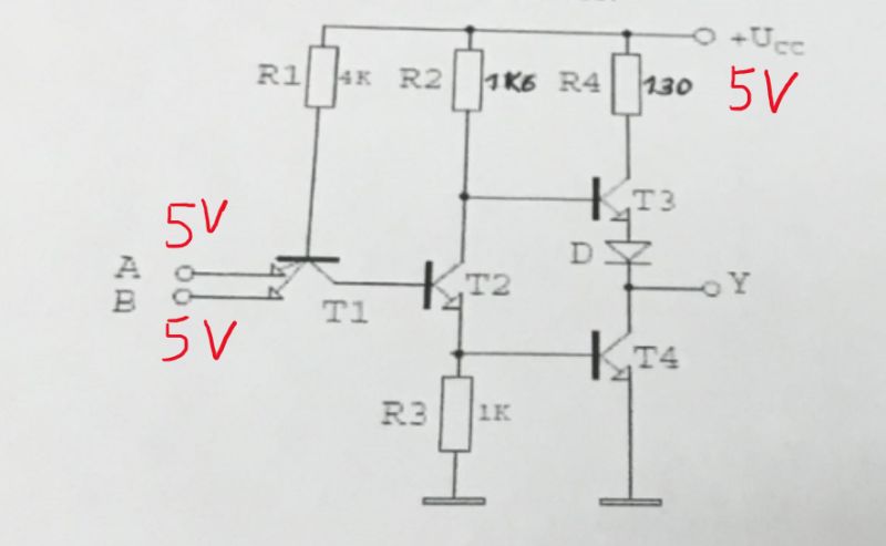 Transistor And Gate Problem Electrical Engineering Stack Exchange - Elegant 4K Vintage Wallpapers | Free Download