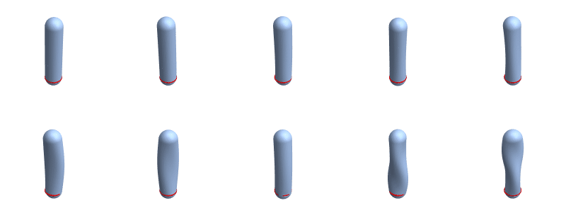 Fem Discretization Of Mee Conical Shell Using Triangular Elements - Colorful Photo Collection - Retina Quality