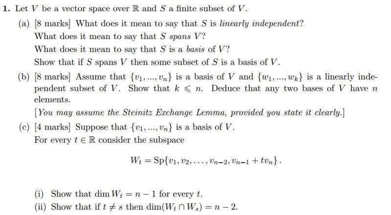 Linear Algebra Proving Subset Is A Subspace Mathematics Stack Exchange - Best Minimal Backgrounds in Desktop