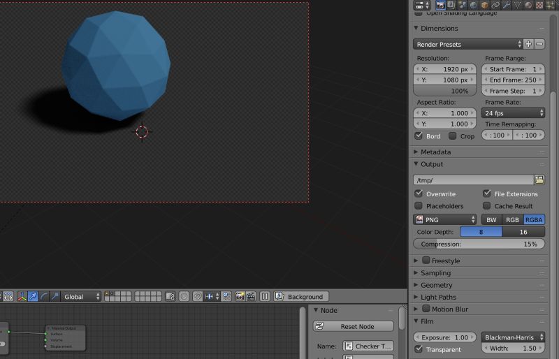 Bug With Defocus Node Compositing And Post Processing Blender - Geometric Art Collection - Desktop Quality