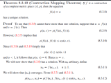 Functional Analysis Contraction Mapping Theorem Uniform Continuity