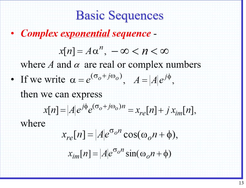 Understanding Formula Components For Complex Exponential Sequence - Abstract Background Collection - Retina Quality